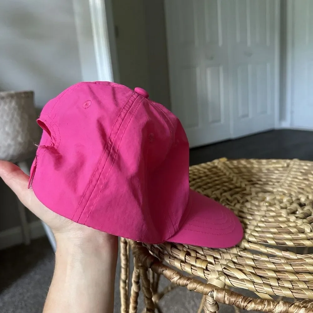 Authentic Poppi Soda Baseball Cap In Pink & Yellow NWOT Rare Merch